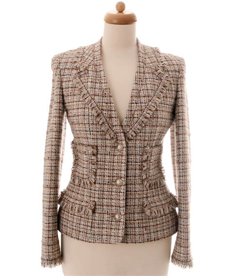 chanel veste tweed prix|chanel blazers for sale.